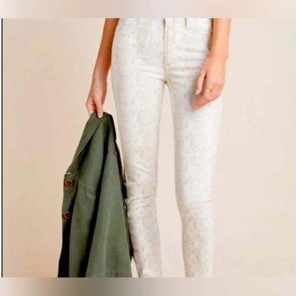 Anthropologie PAIGE Sonoran Snake Hoxton Ankle Jean - Picture 6 of 6
